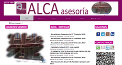 Desktop Screenshot of alcaasesoria.com